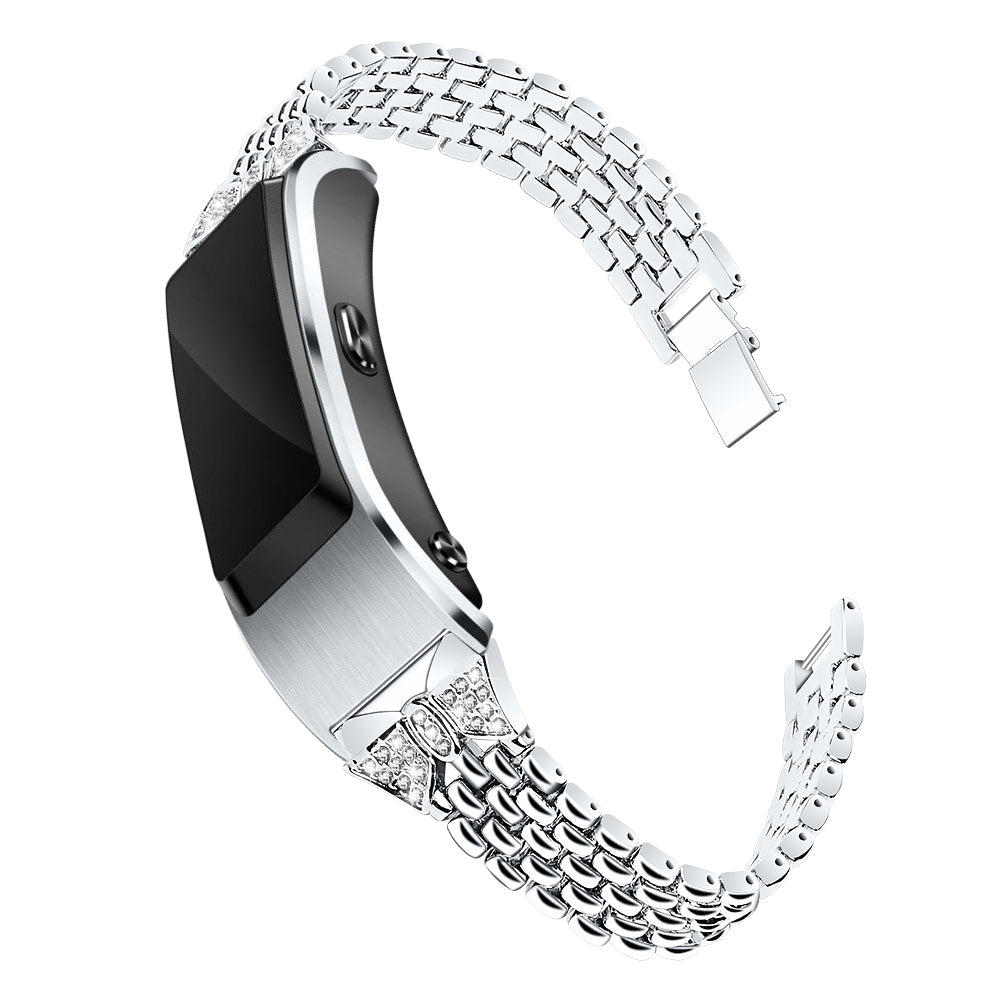 Rhinestone Decor Aluminum Alloy Smart Watch Band [18mm] for Huawei TalkBand B5