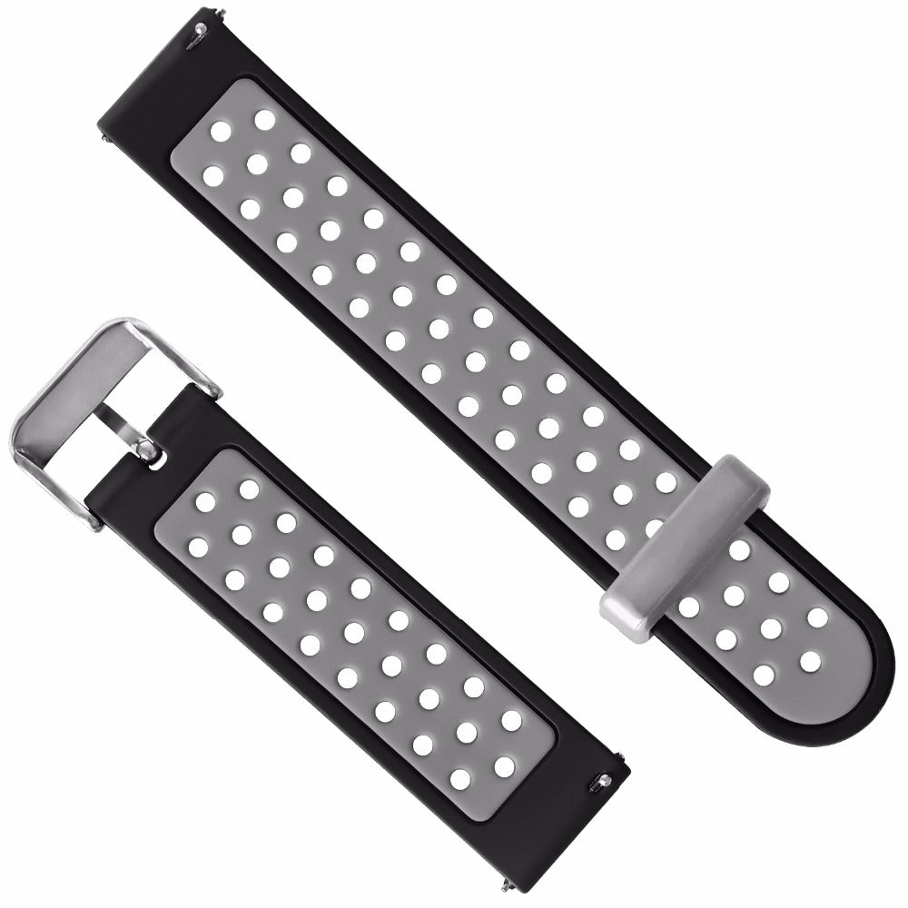 20mm Two-color Silicone Wrist Strap for Huami Amazfit GTS