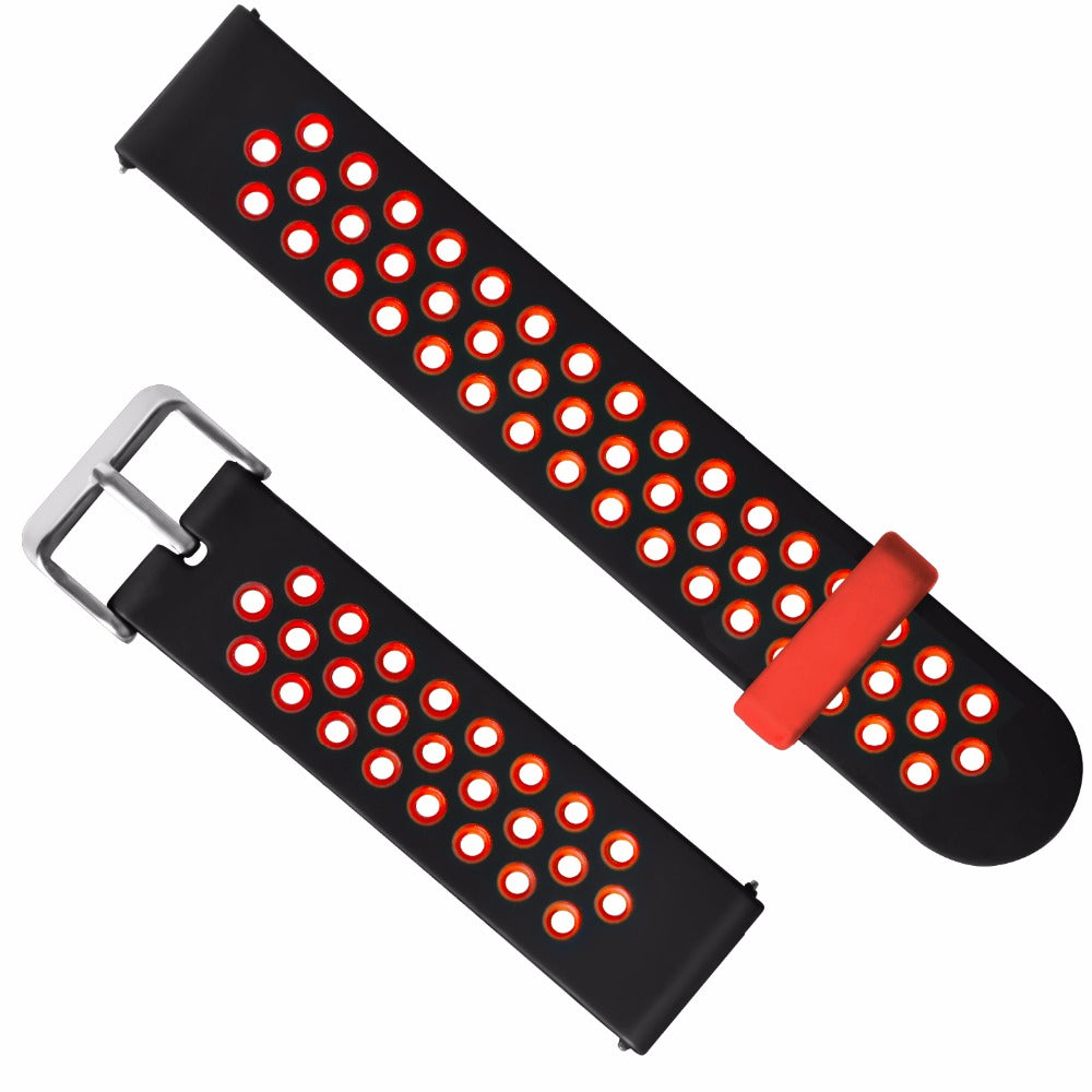 20mm Two-color Silicone Wrist Strap for Huami Amazfit GTS