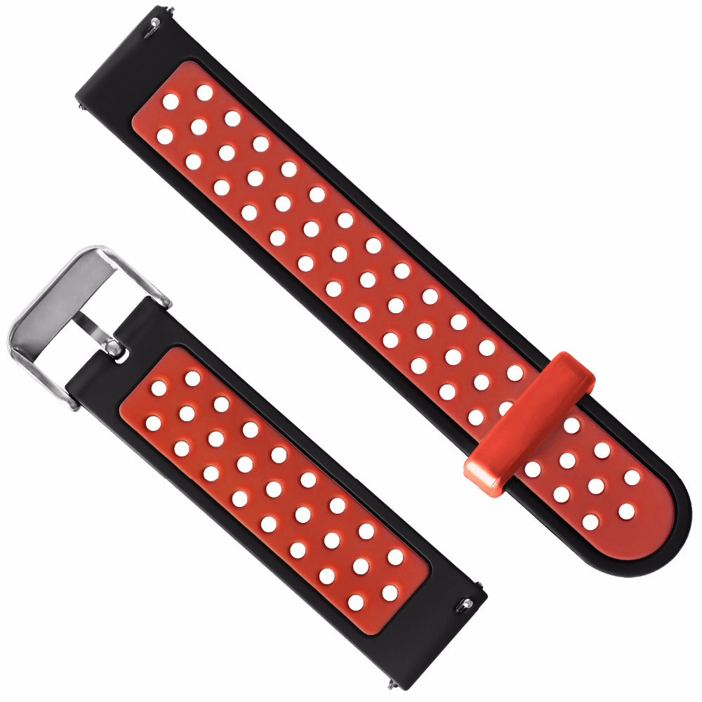 20mm Two-color Silicone Wrist Strap for Huami Amazfit GTS