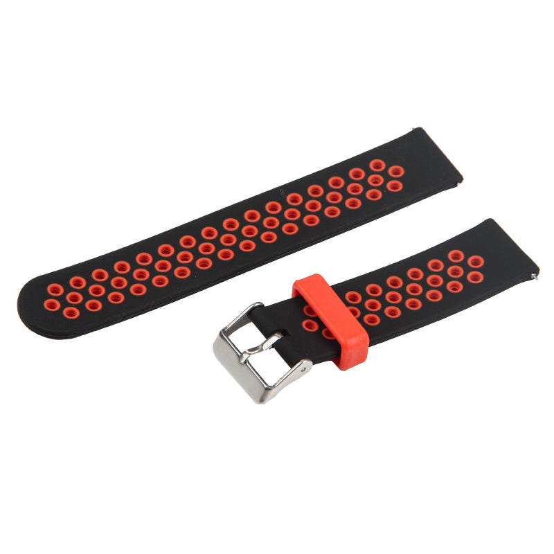 20mm Two-color Silicone Wrist Strap for Huami Amazfit GTS