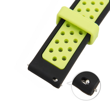20mm Two-color Silicone Wrist Strap for Huami Amazfit GTS