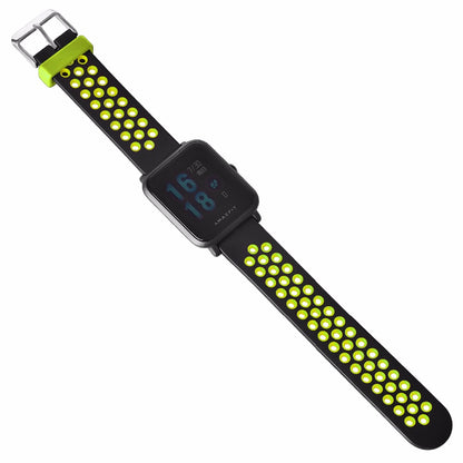 20mm Two-color Silicone Wrist Strap for Huami Amazfit GTS