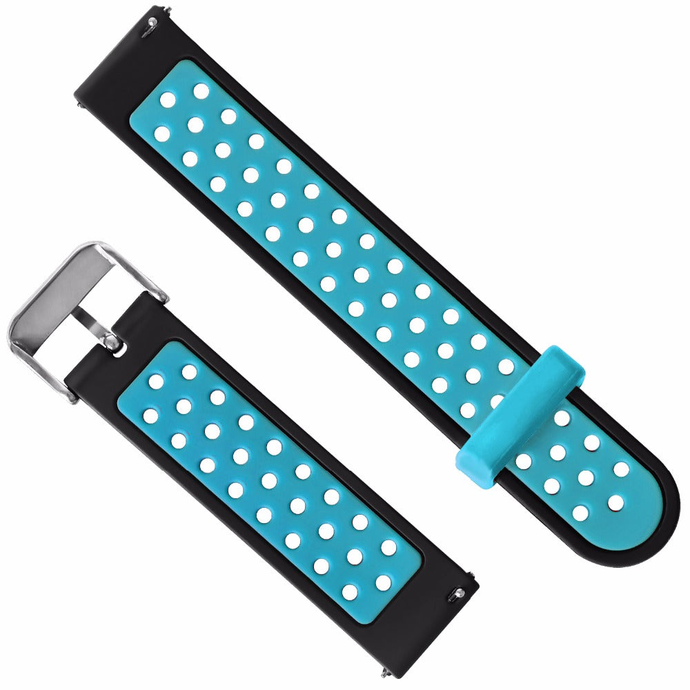 20mm Two-color Silicone Wrist Strap for Huami Amazfit GTS