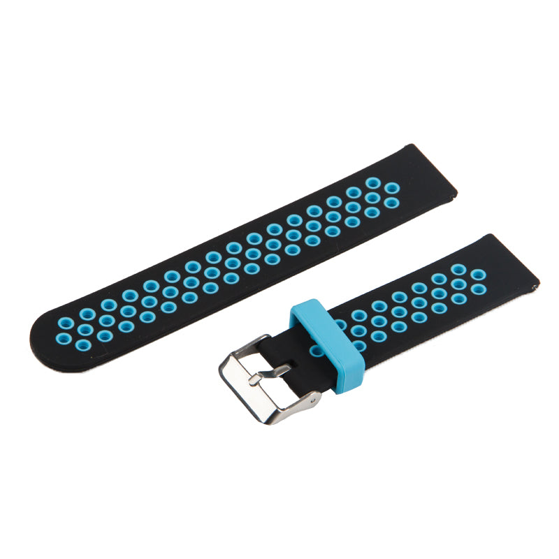 20mm Two-color Silicone Wrist Strap for Huami Amazfit GTS