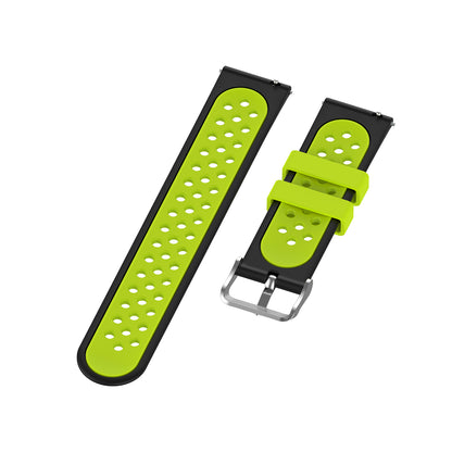 18mm Dual Color Silicone Smart Watch Band for Xiaomi Mi Watch