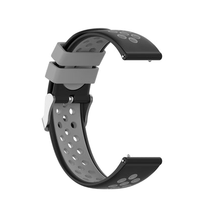 18mm Dual Color Silicone Smart Watch Band for Xiaomi Mi Watch
