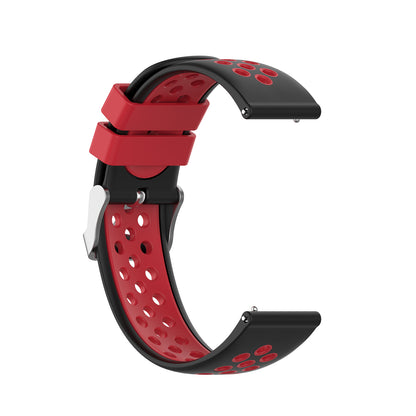 18mm Dual Color Silicone Smart Watch Band for Xiaomi Mi Watch