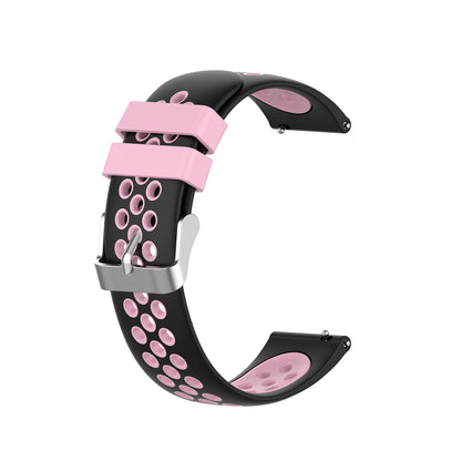 18mm Dual Color Silicone Smart Watch Band for Xiaomi Mi Watch