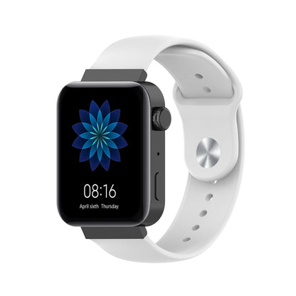 18mm Solid Color Silicone Smart Watch Replacement Strap for Xiaomi Mi Watch