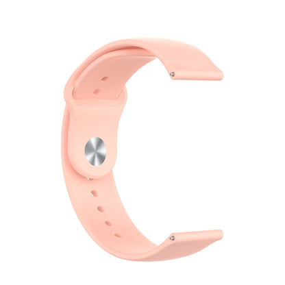 18mm Solid Color Silicone Smart Watch Replacement Strap for Xiaomi Mi Watch