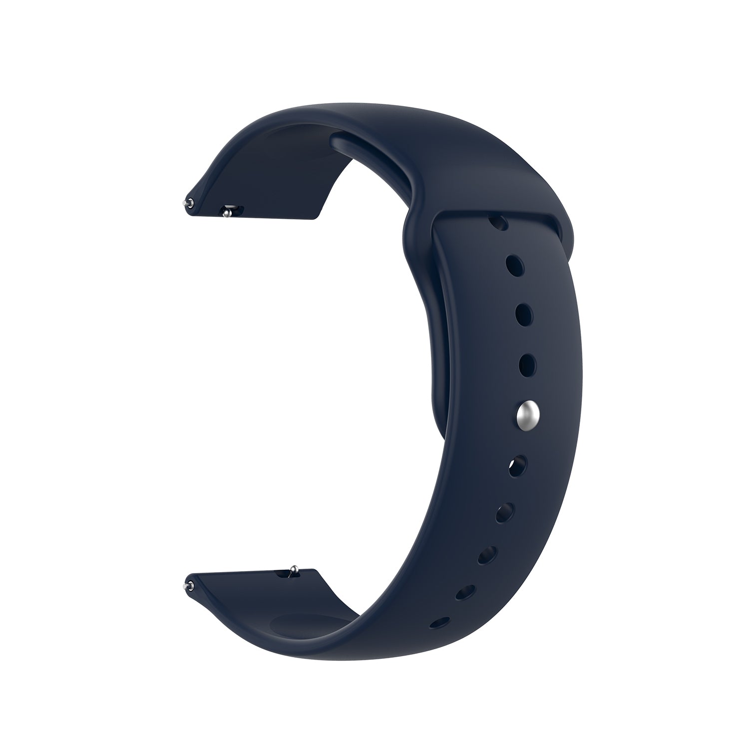 18mm Solid Color Silicone Smart Watch Replacement Strap for Xiaomi Mi Watch