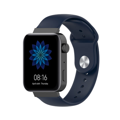 18mm Solid Color Silicone Smart Watch Replacement Strap for Xiaomi Mi Watch