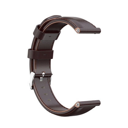 18mm Genuine Leather Watch Band Strap Replacement for Xiaomi Mi Smart Watch