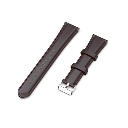 18mm Genuine Leather Watch Band Strap Replacement for Xiaomi Mi Smart Watch