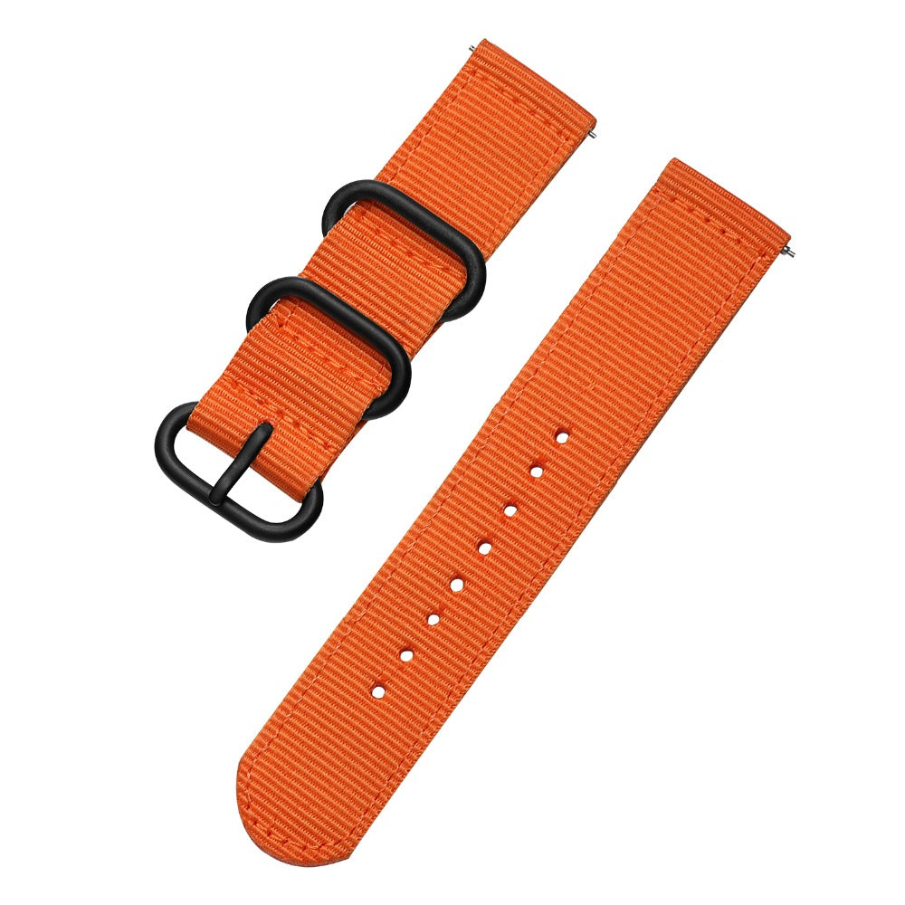 22mm Buckle Closure Nylon Watch Strap for Samsung Galaxy Watch 46mm/Huawei Watch GT 46mm
