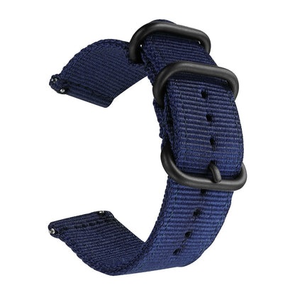 22mm Buckle Closure Nylon Watch Strap for Samsung Galaxy Watch 46mm/Huawei Watch GT 46mm