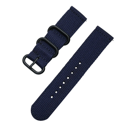 22mm Buckle Closure Nylon Watch Strap for Samsung Galaxy Watch 46mm/Huawei Watch GT 46mm