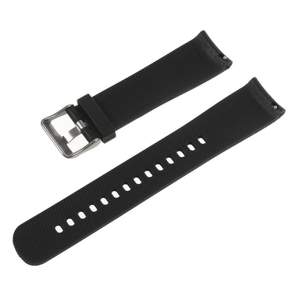 20mm Soft TPU Watch Band Strap for Samsung Gear S2 Classic / Garmin Vivoactive 3 / Amazfit Youth
