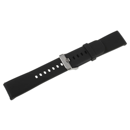 20mm Soft TPU Watch Band Strap for Samsung Gear S2 Classic / Garmin Vivoactive 3 / Amazfit Youth