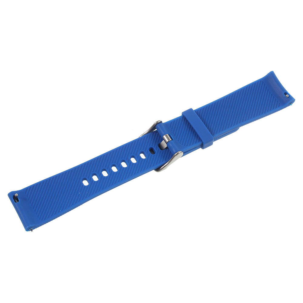 20mm Soft TPU Watch Band Strap for Samsung Gear S2 Classic / Garmin Vivoactive 3 / Amazfit Youth