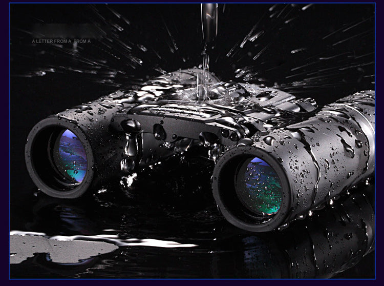 QANLIIY 20X22 Mini HD Binoculars Portable BAK-4 Prism Telescope Spotting Scope