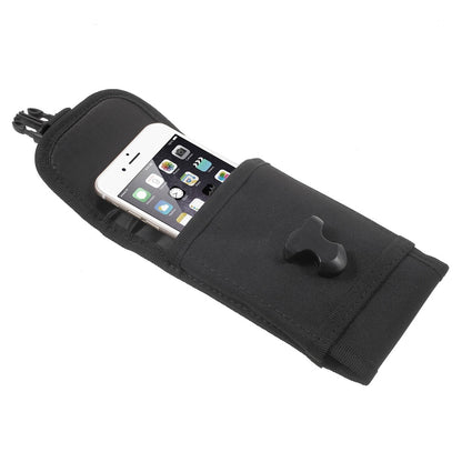Military Molle Sport Bag Outdoor Hook Loop Pouch for iPhone 7 Plus/ 6 Plus/Samsung S7 Etc