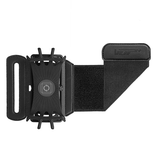 180-degree Rotatable Sport Cycling Running Cellphone Holder Wrist Strap Armband for 4-6 inches Phone