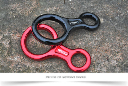 ASOL 35KN Figure 8 Belay Device Descender for Rappelling Climbing