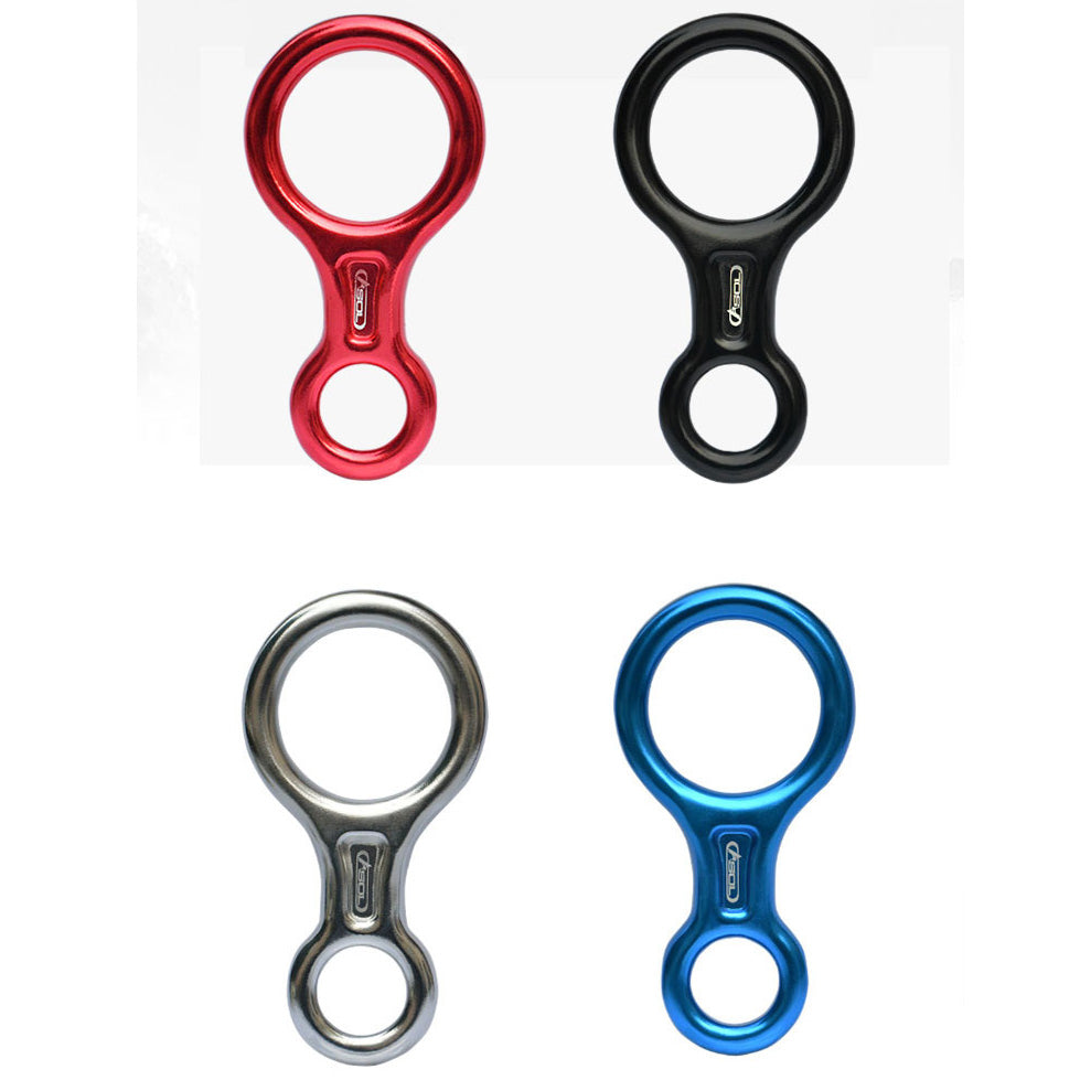 ASOL 35KN Figure 8 Belay Device Descender for Rappelling Climbing