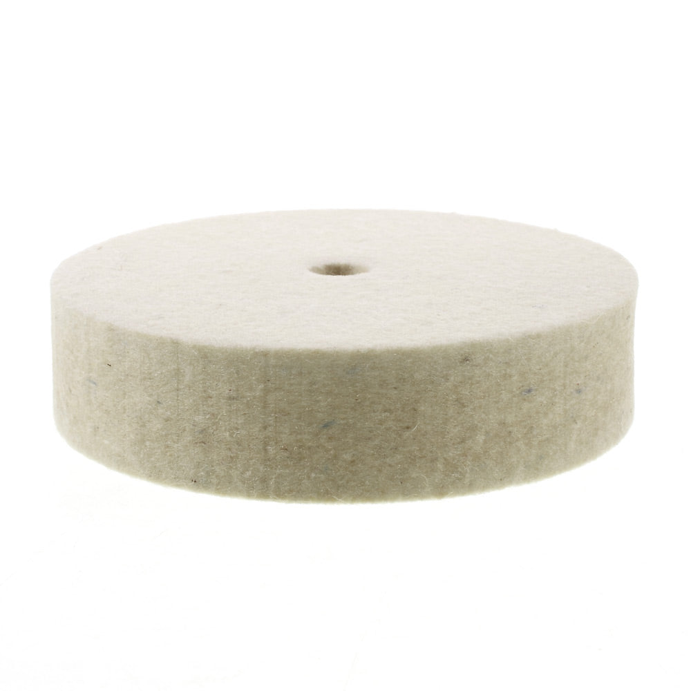 150mm/6-inch Compressed Pure Wool Polish Buff Wheel