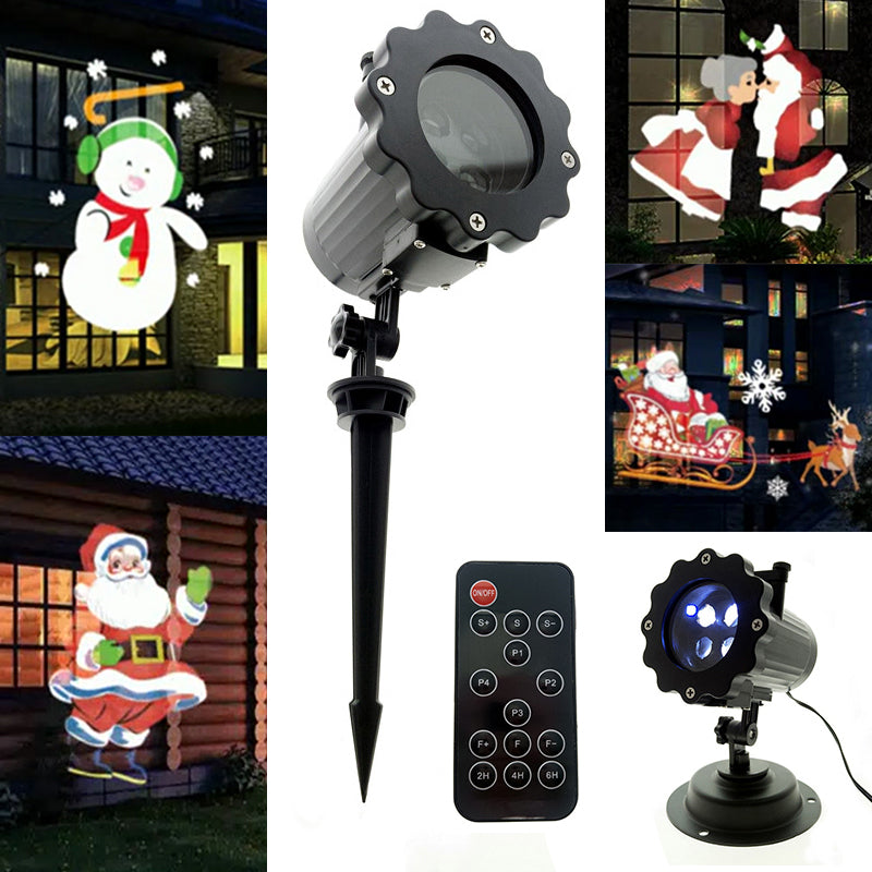 Outdoor Waterproof Christmas Snowflake LED Animation Projector