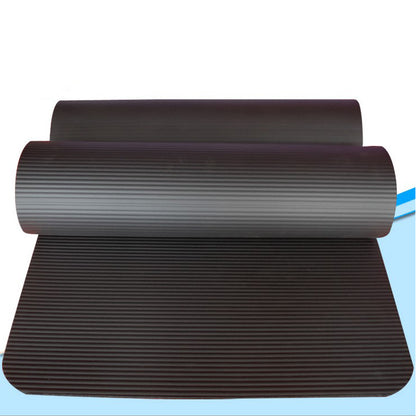 10mm Fitness NBR Yoga Mat Non-slip Pad (183 x 61cm)
