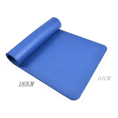 10mm Fitness NBR Yoga Mat Non-slip Pad (183 x 61cm)