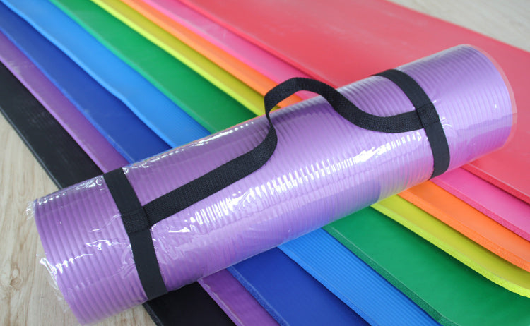 10mm Fitness NBR Yoga Mat Non-slip Pad (183 x 61cm)