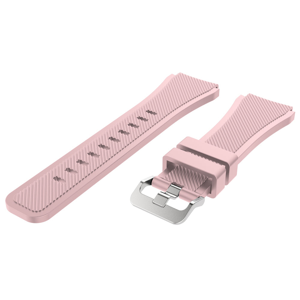 22mm Soft Silicone Sports Watch Strap Wrist Band Replacment for Samsung Gear S3 Frontier / S3 Classic