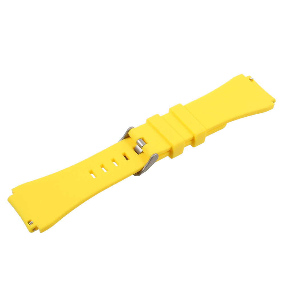 22mm Soft Silicone Sports Watch Strap Wrist Band Replacment for Samsung Gear S3 Frontier / S3 Classic