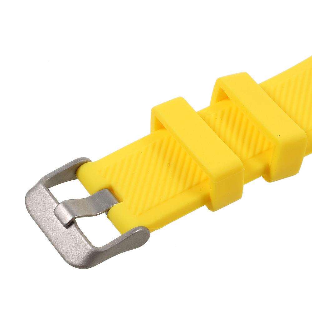 22mm Soft Silicone Sports Watch Strap Wrist Band Replacment for Samsung Gear S3 Frontier / S3 Classic