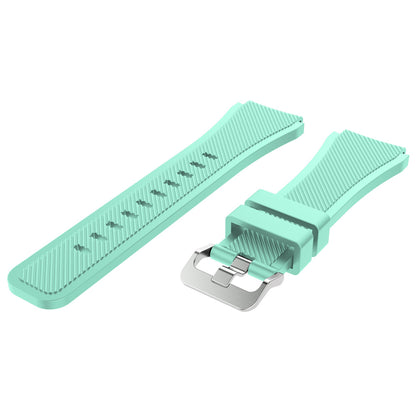 22mm Soft Silicone Sports Watch Strap Wrist Band Replacment for Samsung Gear S3 Frontier / S3 Classic