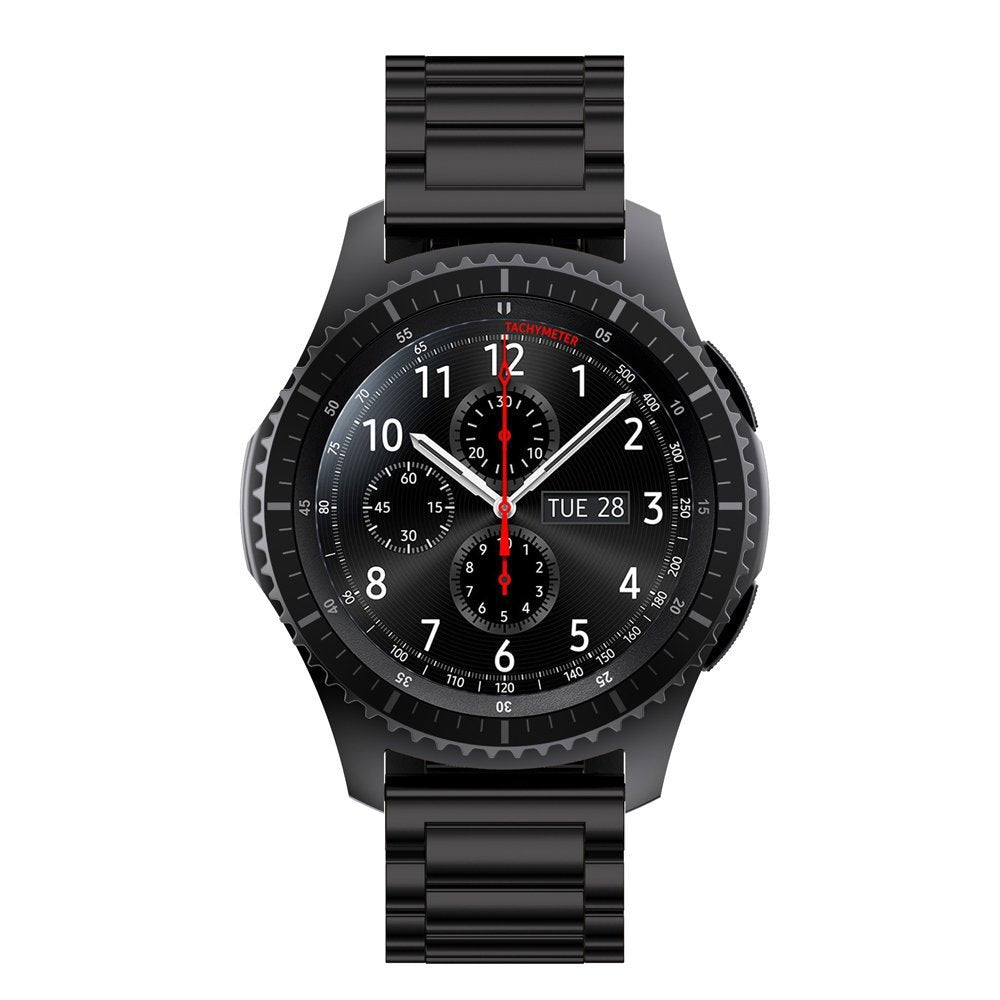 22mm Solid Stainless Steel Chain Watch Band for Samsung Galaxy Watch3 45mm