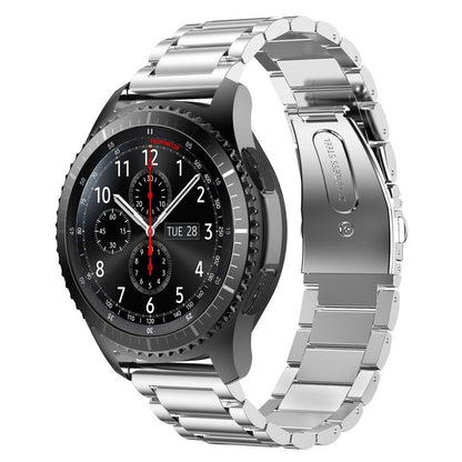 22mm Solid Stainless Steel Chain Watch Band for Samsung Galaxy Watch3 45mm