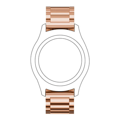 22mm Universal Classic Stainless Steel Watch Band Bracelet for Samsung Gear S3 Frontier/Garmin Active Etc