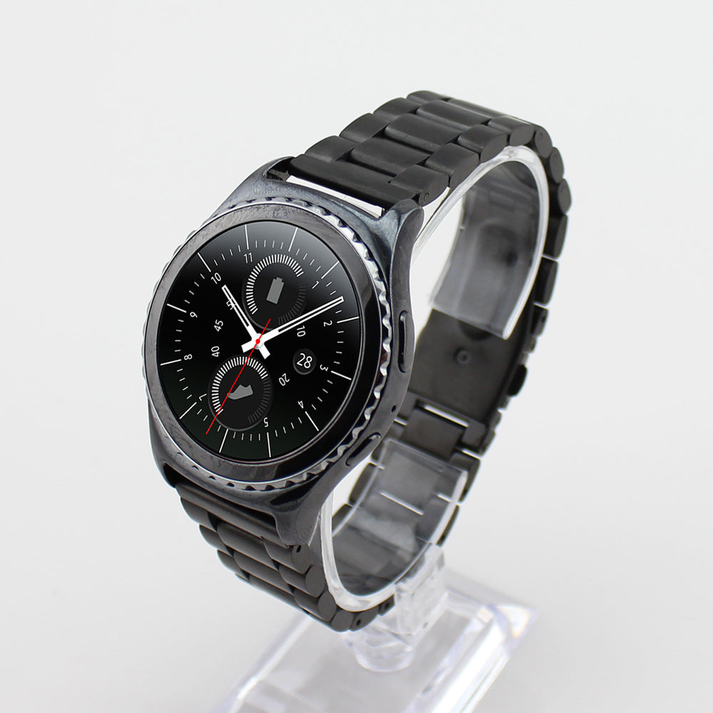 20mm Solid Stainless Steel Watch Strap for Samsung Gear S2 Classic SM-732, Replacement Watch Strap