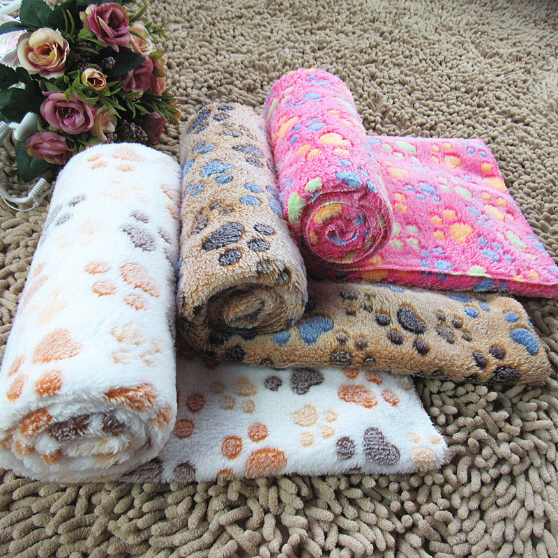Puppy Blanket Pet Cushion Small Dog Cat Bed Soft Warm Sleep Mat S Size