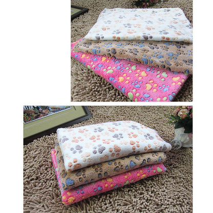 Puppy Blanket Pet Cushion Small Dog Cat Bed Soft Warm Sleep Mat S Size
