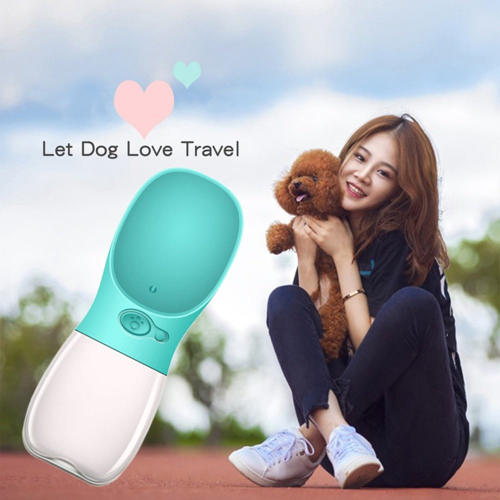 350ML Pet Feeding Water Bottle Leakproof Outdoor Travel Dog Drinking Water Bottle