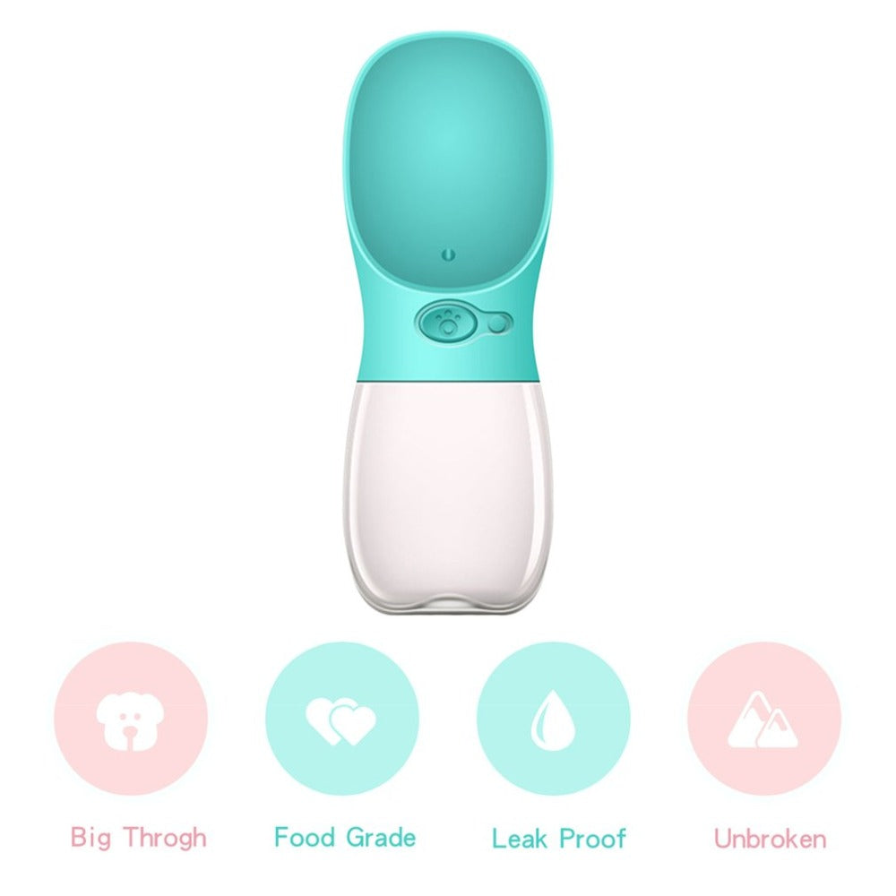 350ML Pet Feeding Water Bottle Leakproof Outdoor Travel Dog Drinking Water Bottle