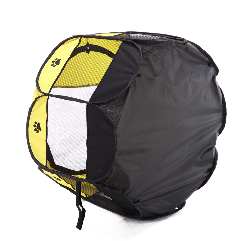 8-side Foldable Pet Tent Dog House Cage Dog Cat Tent Puppy Kennel, Size: 72 x 72 x 45cm