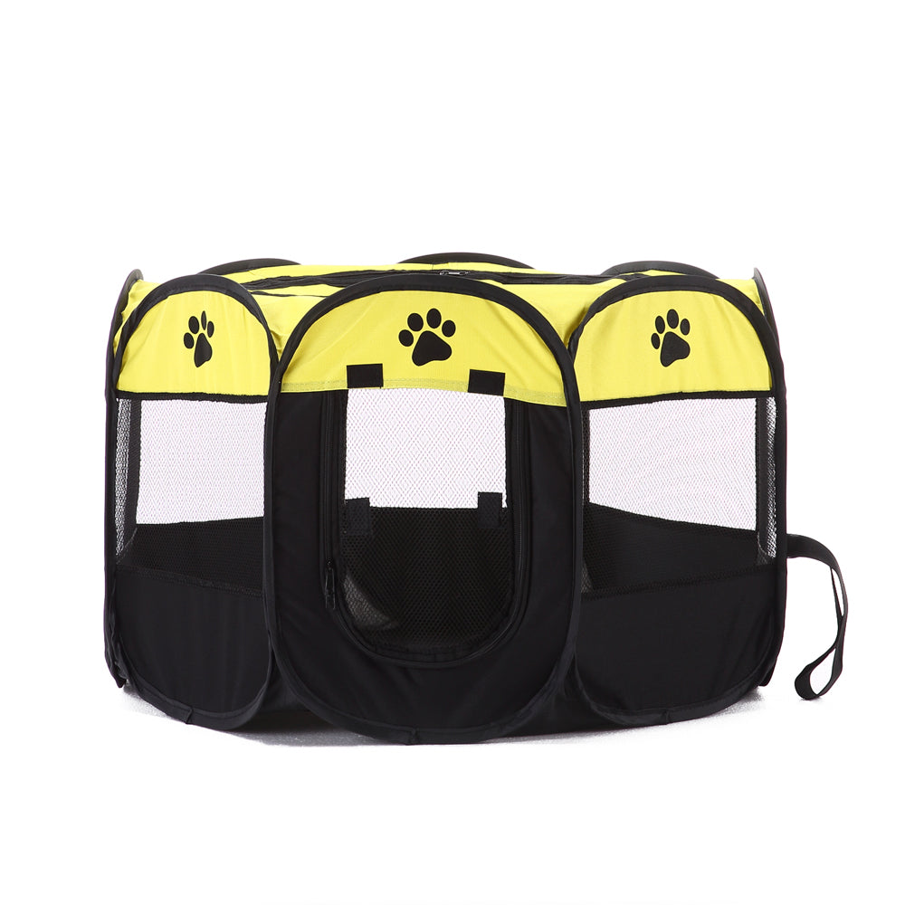 8-side Foldable Pet Tent Dog House Cage Dog Cat Tent Puppy Kennel, Size: 72 x 72 x 45cm
