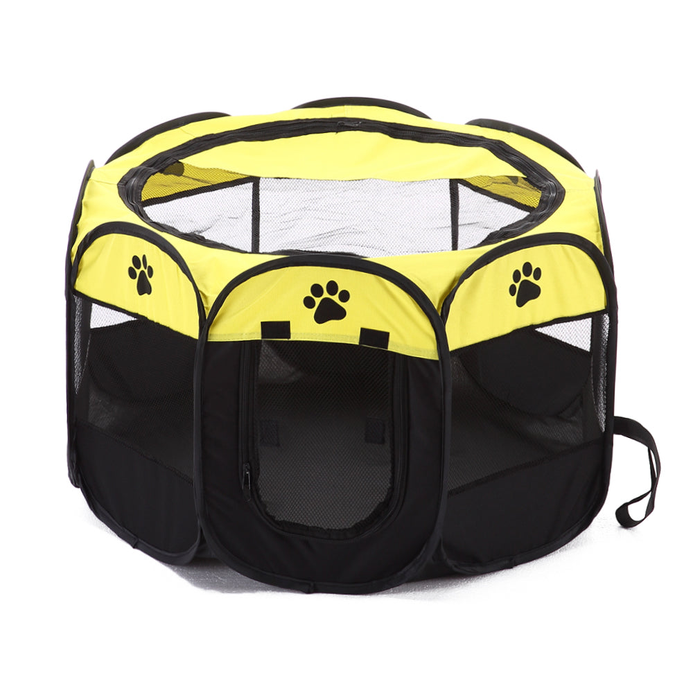 8-side Foldable Pet Tent Dog House Cage Dog Cat Tent Puppy Kennel, Size: 72 x 72 x 45cm